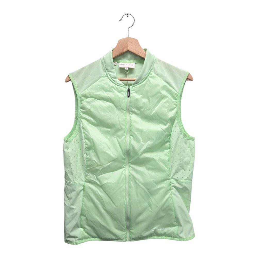 Rohnisch Women’s Pace Solid Golf Vest Small Green NWT